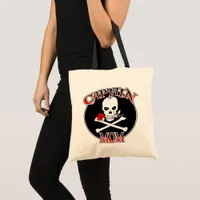 Captain Mom (Rose) Budget Tote Bag