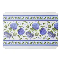 Blue Hydrangeas Bath Mat