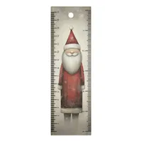 Whimsical Cute Santa Claus Stocking Stuffer Ruler