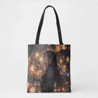 Phoebe in the Hall of Lanterns Tote Bag