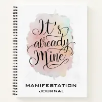 *~* Manifestation AP85  Law of Attraction Notebook