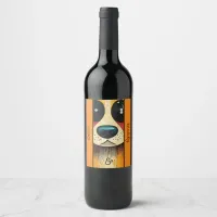 Dog Nose Wine Label