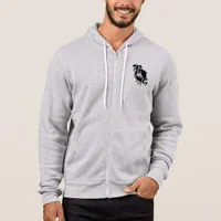 Zombie Unicorn Standing Hoodie