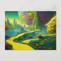 Surrel Landscape Fantasy Postcard