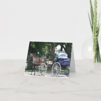 Amish Recliner Notecard