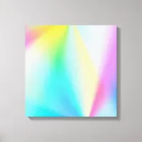 Iridescent, rainbow-like, dreamy - for romantics canvas print