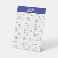 2025 Calendar Pedestal Sign