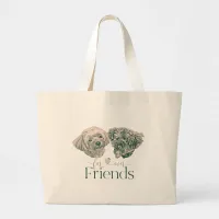 Fur-ever Friends Cute Dogs Tote Bag