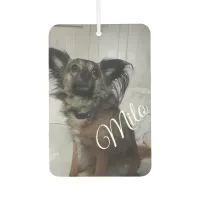 Funny Puppy Dog Pet Photo Personalized Air Freshener