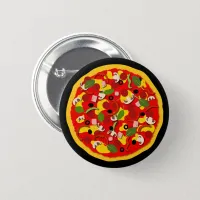 Pizza Party Favor Button