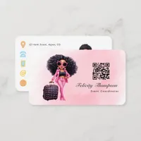 Event Coordinator QR Code Business Card