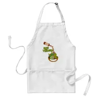 Nice and Twangy Yum Salad Cartoon Art Adult Apron