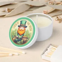 Luck O' The Irish Leprechaun ID1085 Mini Candle Favors