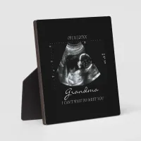 Ultrasound Gifts for Grandma Sonogram Baby Photo Plaque