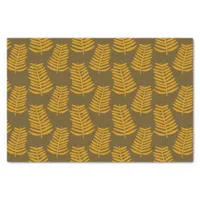 Yellow Leaf Branch Tissue Paper