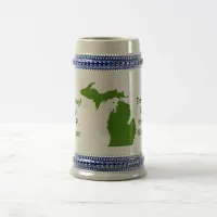 Enjoy the U.P. Michigan with Da Yoopers Beer Stein