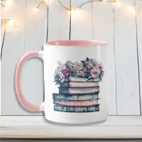 Books and Coffee is All I Need | Vintage Flowers Mug