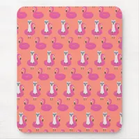 Llama Summer Mouse Pad