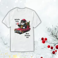 Merry Christmas Ya'll Gangster Santa | T-Shirt