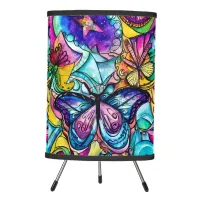 Lovely Abstract Butterfly Art Lamp