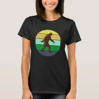 Vintage Sunset Bigfoot Sasquatch  T-Shirt