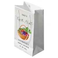 She is off the Market Farmers Market Bridal Shower Small Gift Bag