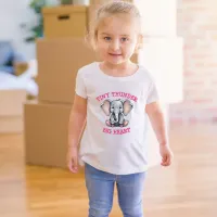 Tiny Thunder, Big Heart Toddler Tshirt