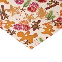 Gingerbread Citrus Spices Rustic Christmas Holiday Tissue Paper