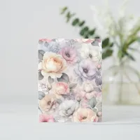 Elegant Rose Blossoms Postcard