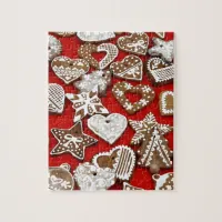 Christmas Gingerbread Cookies Jigsaw Puzzle