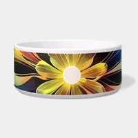 Floral Pet Feeding Bowl