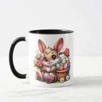 Personalized Cute Happy Easter  Mug