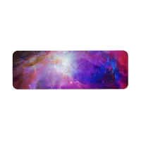 Pink Tinted Orion Nebula Label