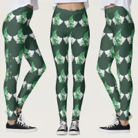 Gnome Virgo Astrology Sign Angel Leggings