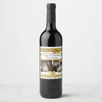 Personalize this Gold Anniversary  Bottle Label