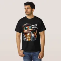 what's up brother Squirrel Smoking Cigar T-Shirt