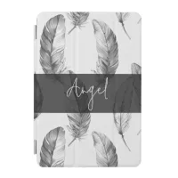 White Feathers iPad Mini Cover