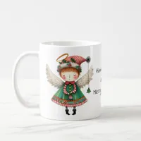 Have Yourself a Very Merry Christmas Angel Coffee Mug