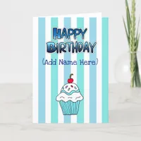 Personalised Happy Birthday to you Card