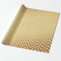 Gold foil Christmas Wrapping Paper