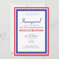 2025 President Donald Trump Inauguration Party Invitation