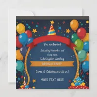 Happy Birthday Invite