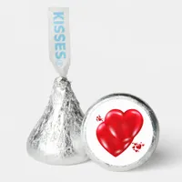 Simple Red Hearts on White Happy Valentine's Day | Hershey®'s Kisses®