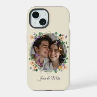 Romantic Ivy and Butterflies iPhone 15 Case