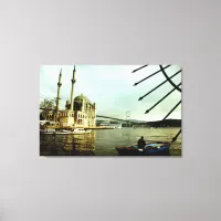 Mecidiye Mosque Ortak&#246;y Canvas Print