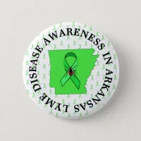 Lyme Disease Awareness in Arkansas Button