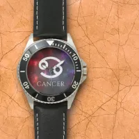 Starfield Cancer Crab Western Zodiac Watch