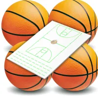 Basketball Playbook Green | Notepad