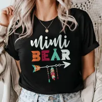 Boho Mimi Bear Grandma Tri-Blend Shirt