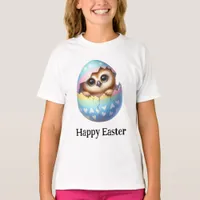 Adorable Funny Cute Easter Owl T-Shirt